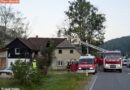 Oö: Brand eines Wohnhauses in Micheldorf