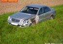 Bgld: Fahrzeugbergung auf der LB63 -> Pkw fuhr in den Graben