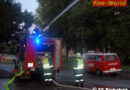Bgld: Hochhausbrand-Übung mit SRF und Rettungskorb in Pinkafeld