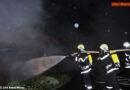 Stmk: Steiermarks Feuerwehren bei Brand und Unwettern gefordert