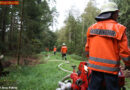 Deutschland: 135 Kräfte mit 35 Fahrzeugen beüben Wasserförderung