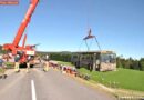 Oö: Großübung „Busunfall“ in St. Roman