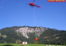 Tirol: Waldbrandübung in St. Johann in Tirol