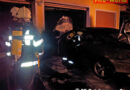 Stmk: Brennendes Auto in Garage in Treglwang