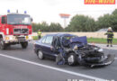 Nö: Pkw krachte auf A2 bei Wiener Neustadt auf Lkw auf