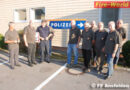 Oö: FF Ansfelden zu Besuch bei der Autobahnpolizei