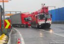 Nö: Verkehrsunfall mit einem Sattelzug auf der S1