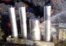 Nö: Großbrand in Entsorgungsbetrieb für Alt-Speisöle in Deutsch-Wagram