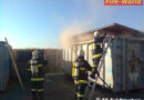 Oö: Brand eines Abfallcontainers in Feldkirchen/Donau