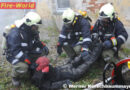 Oö: Einsatzübung „Wohnhausbrand im Ortszentrum“ in St. Florian