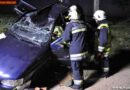Oö: Einsatzübung – Verkehrsunfall mit eingeklemmter Person