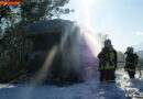 Tirol: Lkw auf der Inntalautobahn in Vollbrand