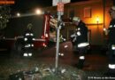 Nö: Zeitungsständer frühmorgens abgebrannt