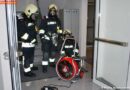 Nö: Brand einer Toilettenanlage in einem Firmengebäude