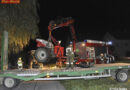 Oö: Traktor auseinandergebrochen -> Bergung in Micheldorf
