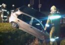 Oö: Pkw-Bergung in der Nähe des Feuerwehrhauses