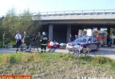 Nö: Personenrettung – Radfahrer stürzte über eine Böschung in Bach