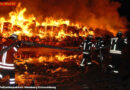 Deutschland: Brand von rund 600 Strohballen
