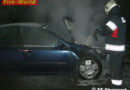 Bgld: Motorbrand bei Pkw in Oberwart