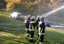 Nö: Neun Feuerwehren üben die Löschwasserversorgung