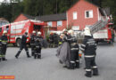 Stmk: Abschnittsübung in Rossegg mit Keller- und Wohnungsbrand