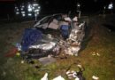 Oö: Verkehrsunfall mit eingeklemmter Person auf der LB145