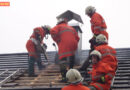 Sbg: Dachstuhlbrand in Grödig