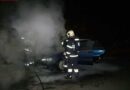 Nö: Fahrzeugbrand neben Tankstelle auf der B60