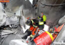 Oö: Kleintransporter-Brand in Marchtrenk