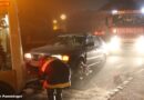 Oö: Starker Ölaustritt nach Unfall in Ohlsdorf