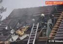 Bgld: Wirtschaftsgebäudebrand in Stinatz -> Fünf Wehren im Einsatz