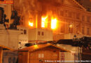 Wien: Ehemalige Bank Zentrale in Wiener Innenstadt in Vollbrand (BF-Bericht)
