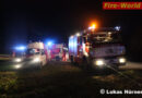 Nö: Zwei Verletzte bei Fahrzeugüberschlag auf der L96 bei Zarnsdorf