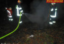 Oö: Brennender Reisighaufen in Altmünster