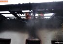 D: Feuer in einem Anbau verursacht 40.000€ Schaden