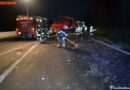 Nö: Kleinbus landet nach Überschlag auf den Rädern