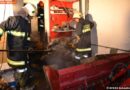 Oö: Keller nach Brand entleert -> Langwieriger Einsatz über 5 Stunden
