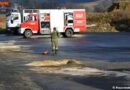 Stmk: Dieselaustritt – Umweltgefahr von Feuerwehr gebannt