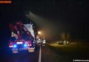 Oö: Fahrzeuglenker nach Unfall abgängig