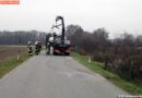 Nö: Fahrzeugüberschlag zwischen Kollersdorf und Altenwörth