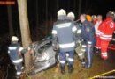 Nö: Beifahrerin nach Unfall schwer Verletzt im Fahrzeug eingeklemmt