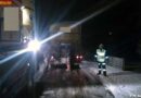 Oö: Mehrere steckengebliebene Lkw von der Feuerwehr geborgen