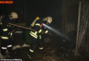 Nö: Brand einer Gartenhütte in Wipfing