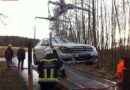 Bgld: Zwei verunfallte Pkw von der Feuerwehr geborgen