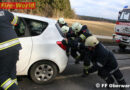 Bgld: Pkw kracht bei Oberwart auf parkendes Auto