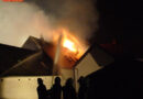Bgld: FF Oberpullendorf im Assistenzeinsatz bei Dachstuhlfeuer