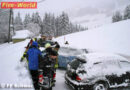Tirol: Feuerwehren im Bezirk Schwaz im Dauer-Schnee-Einsatz