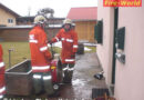Sbg: Explosion einer Wasserleitung von einem Ofen