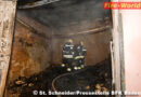 Nö: Schwieriger Brand eines Wirtschaftsgebäude in Traiskirchen