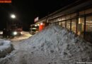 T: Supermarkt evakuiert und Schnee vom Dach geräumt